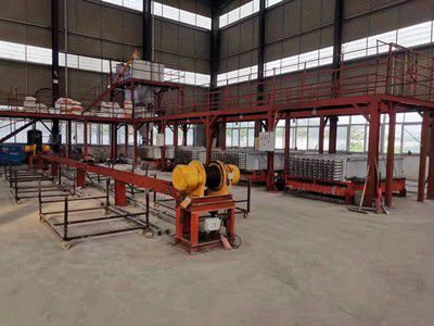 四川石膏空心條板設備生產(chǎn)視頻